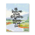 Still Waters Wrapped Canvas