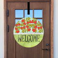 Welcome Strawberry Patch Door Hanger