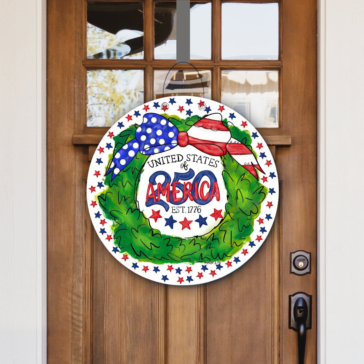 250 Years United States of  America Door Hanger