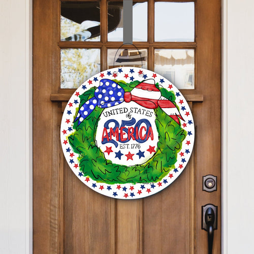250 Years United States of  America Door Hanger