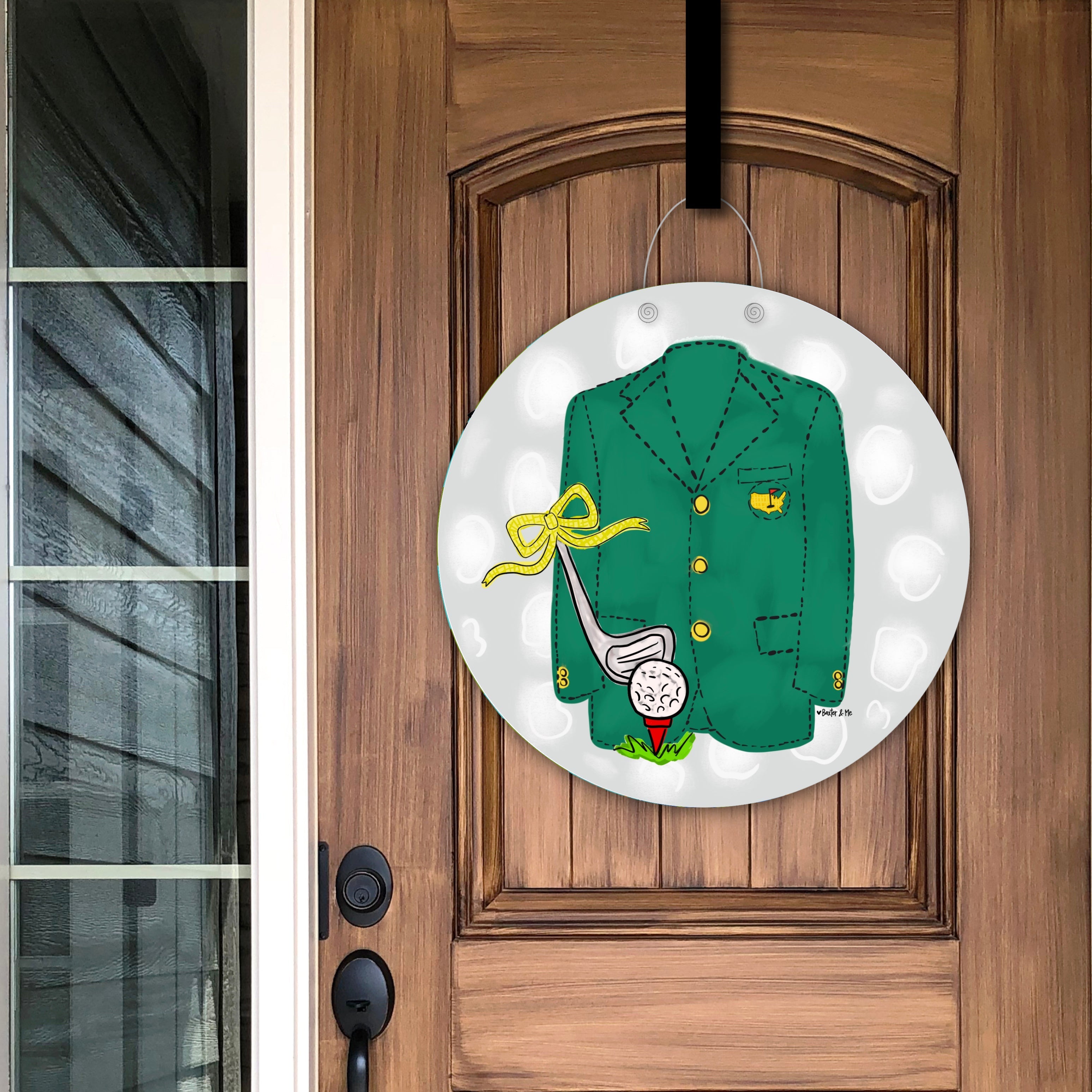 Golf Green Jacket Door Hanger