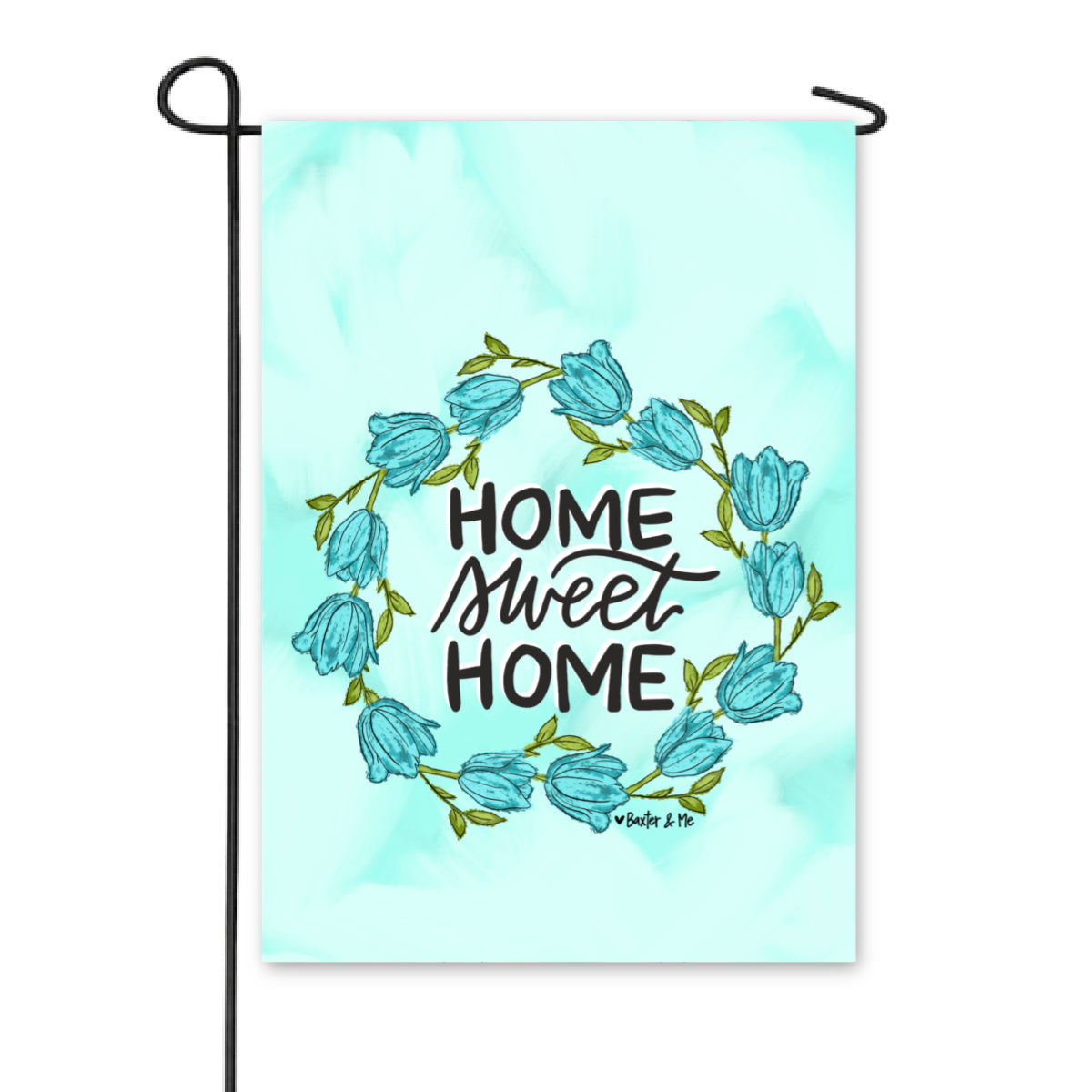 Blue Tulip Home Sweet Home Garden Flag