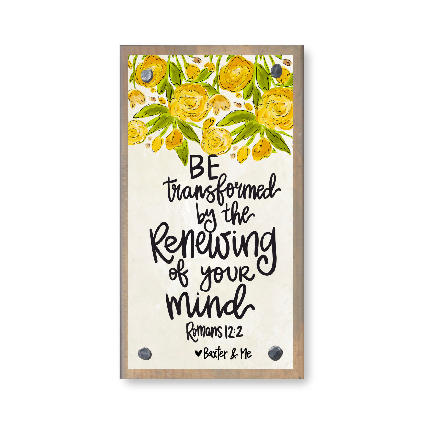 Be Transformed Happy Block