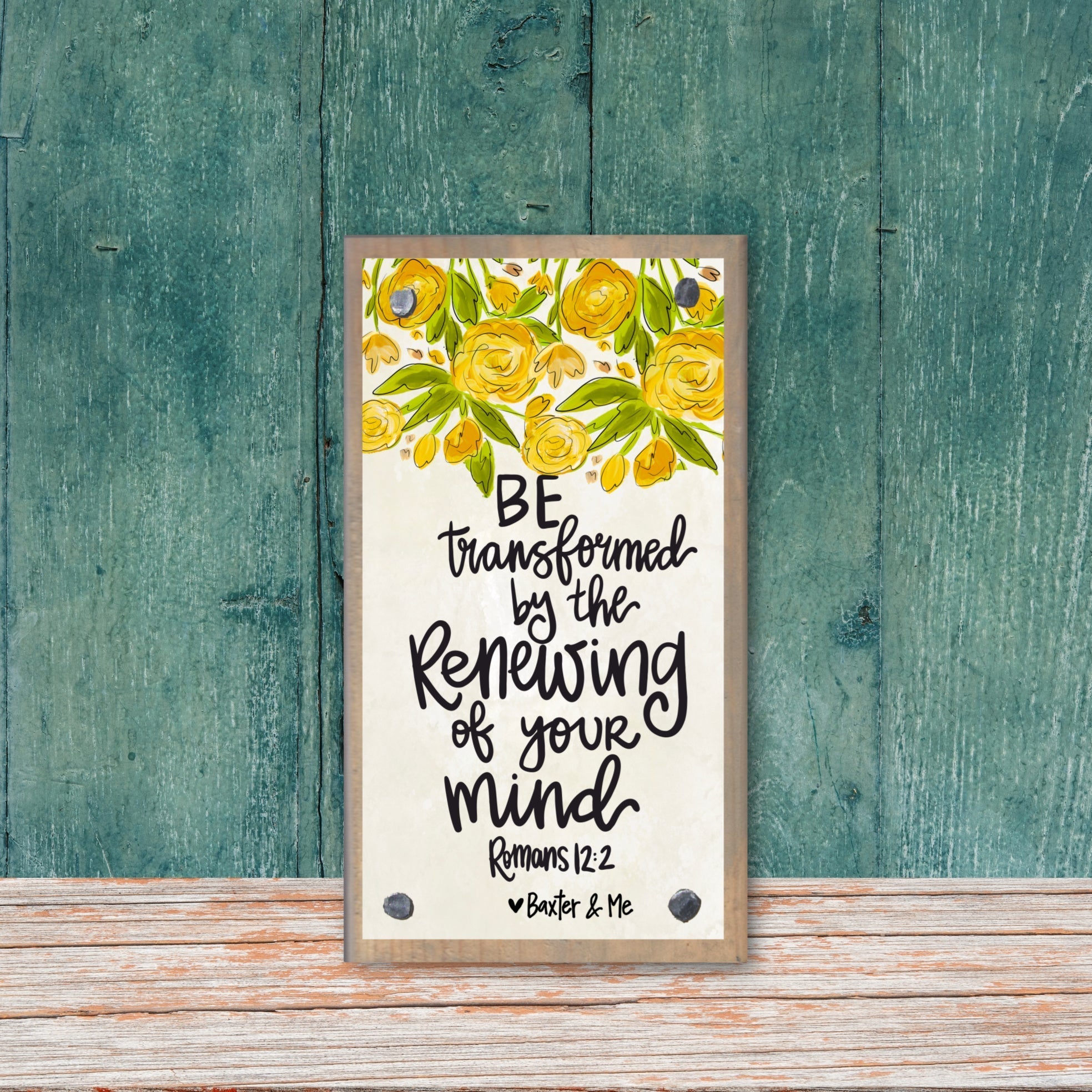 Be Transformed Happy Block