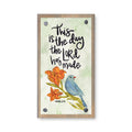 This is the Day Bluebird Lily Happy Block
