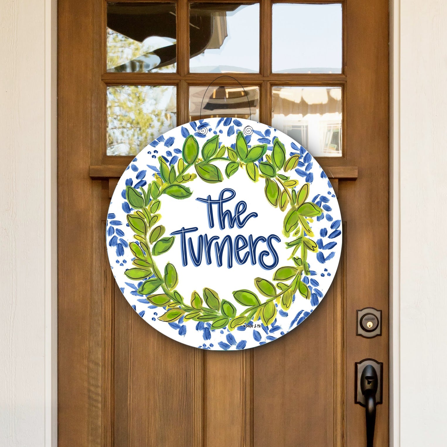 Willow & Green Welcome Door Hanger