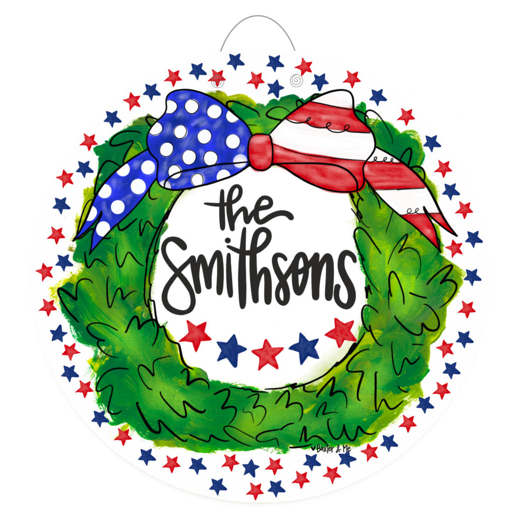United States of America Door Hanger