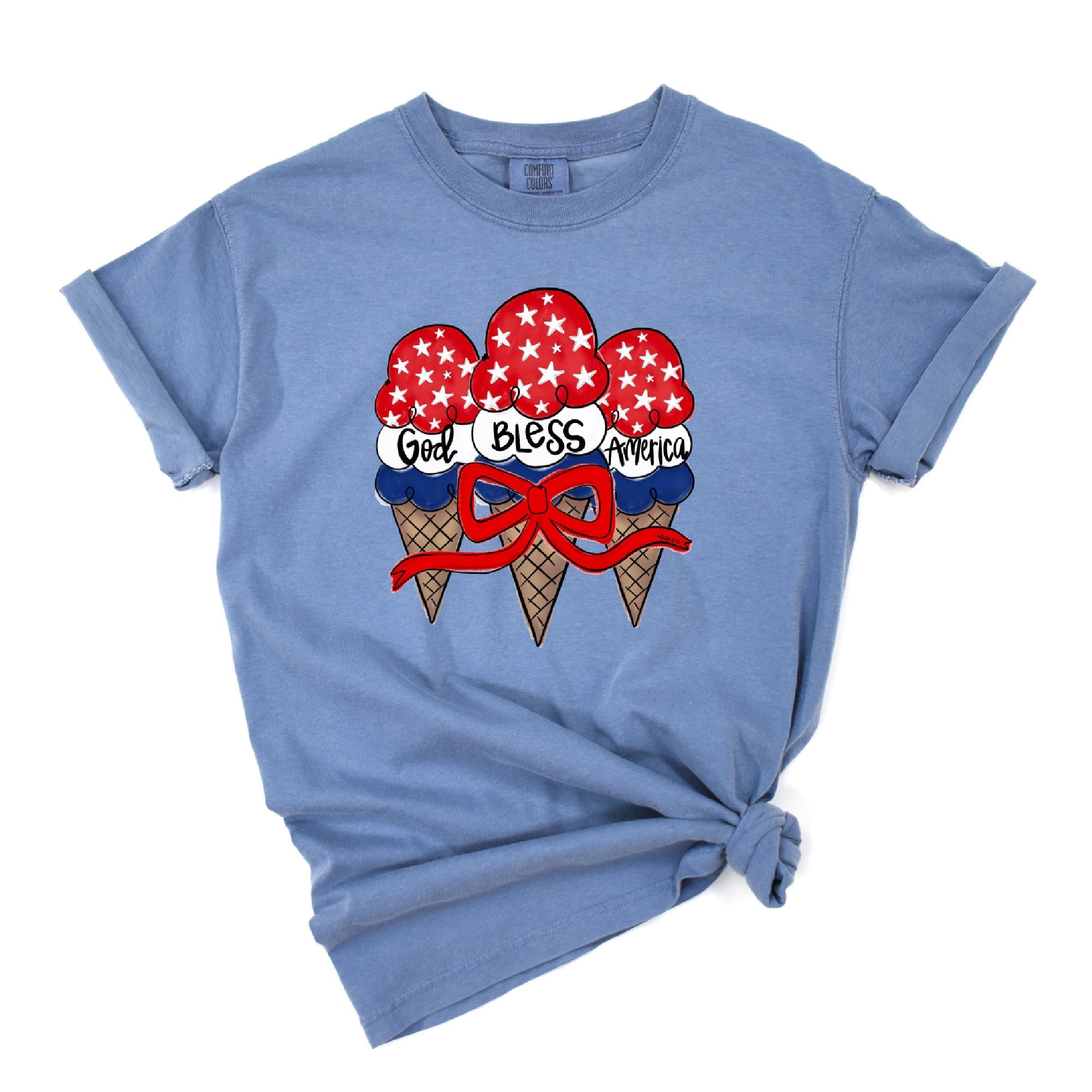 God Bless America Ice Cream T-Shirt